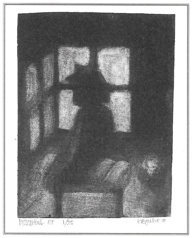 Mezzotint etsning