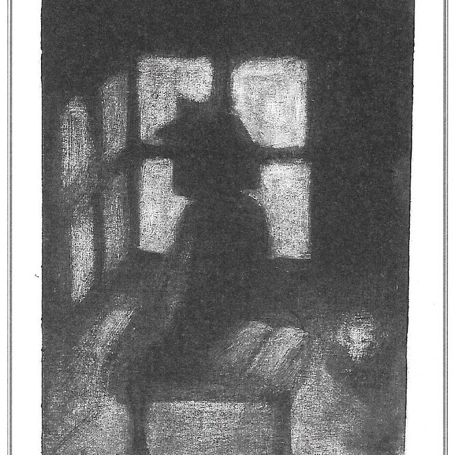 Mezzotint etsning