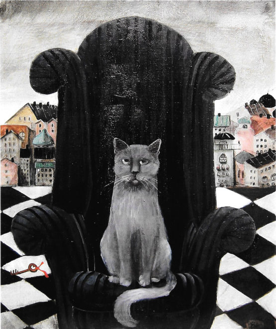 Målning, Nyckelkatt